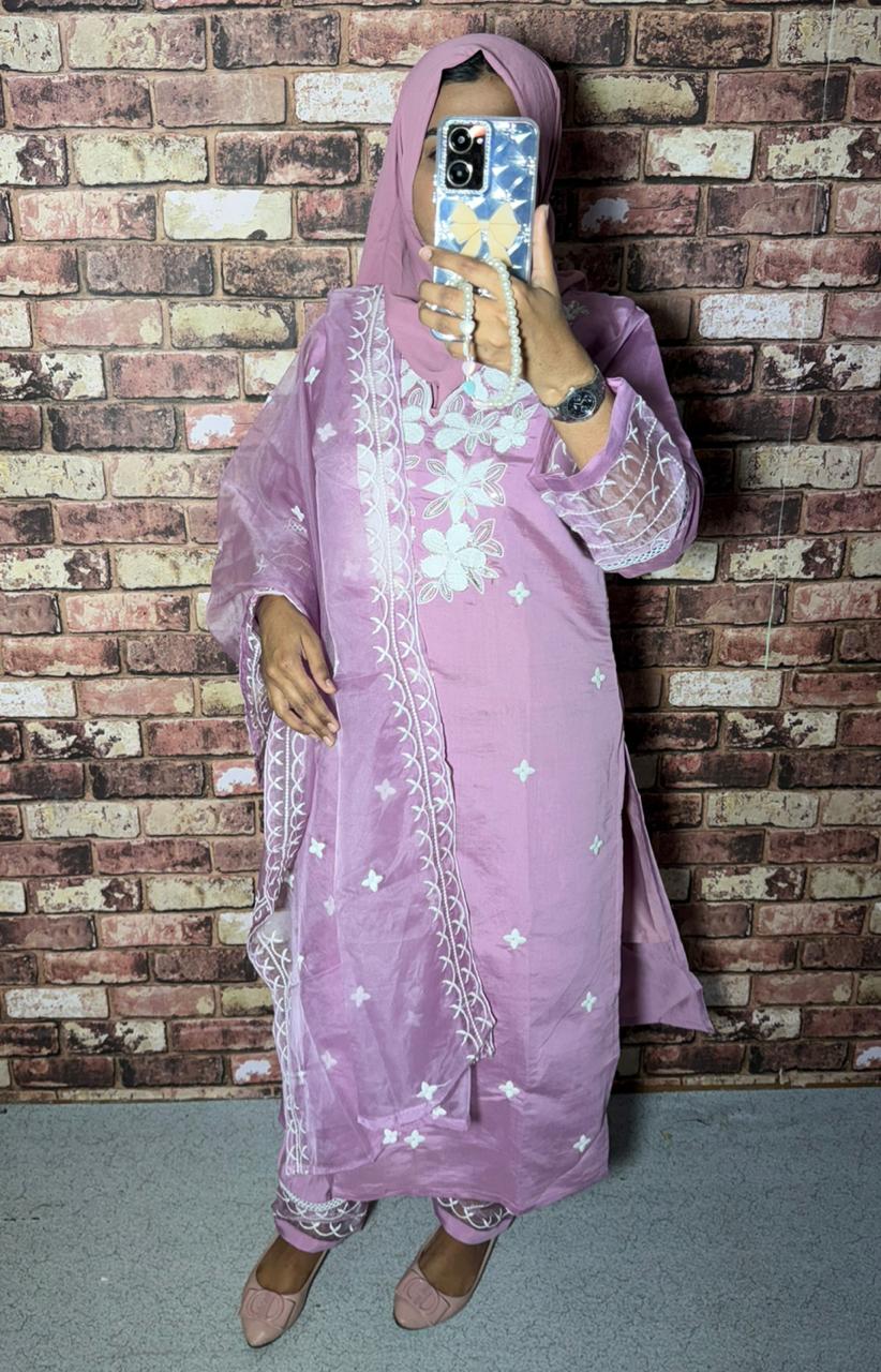 The Imperial Roman Silk 3-Piece Ensemble